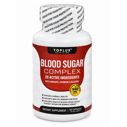 Blood Sugar Complex- Tu apoyo diario para mantener e azúcar bajo control