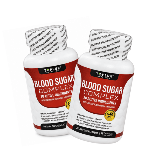 Oferta x 2 Blood Sugar Complex- Tu apoyo diario para mantener e azúcar bajo control